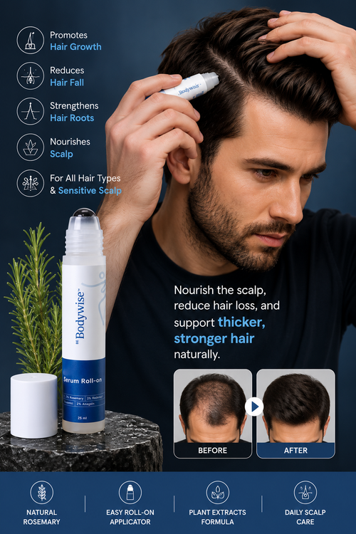 Bodywise Hair Growth Serum Roll-On